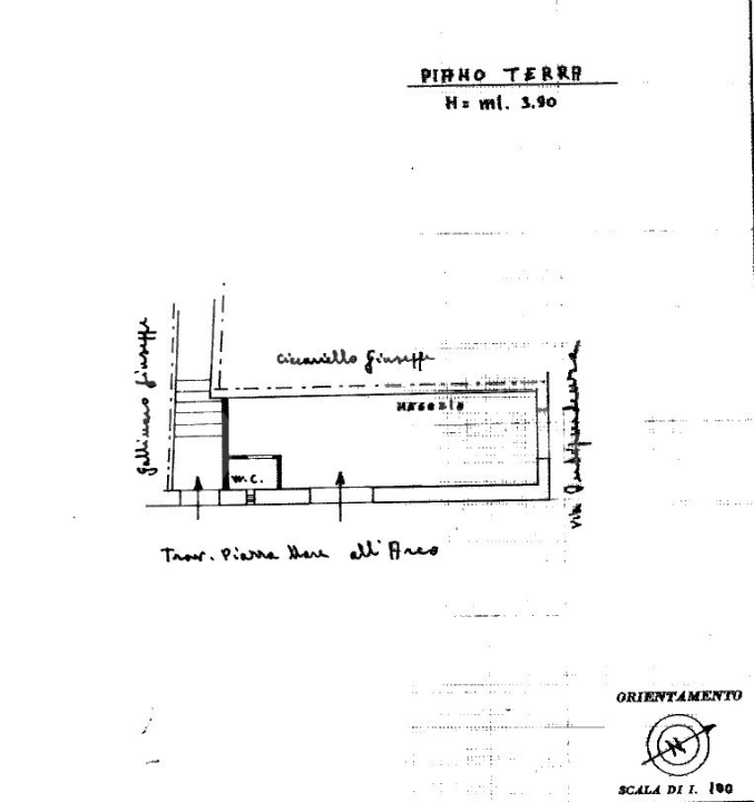 Negozio - Planimetry 1
