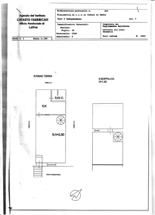 Appartamento - Planimetry 1