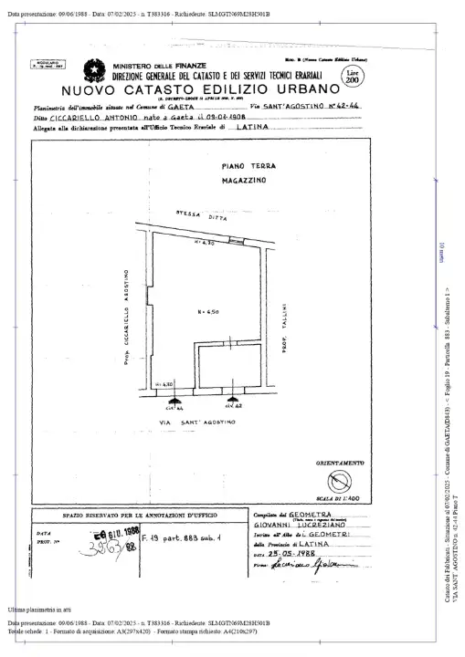 Magazzino - Planimetry 2
