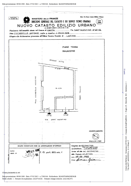 Magazzino - Planimetry 2