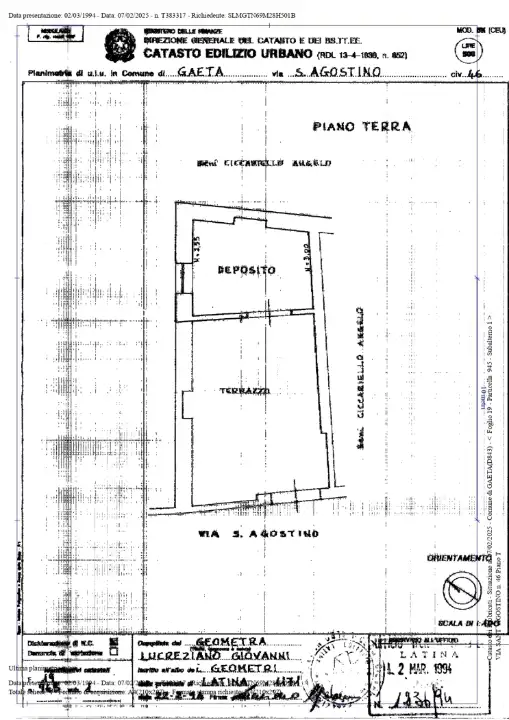 Magazzino - Planimetry 1