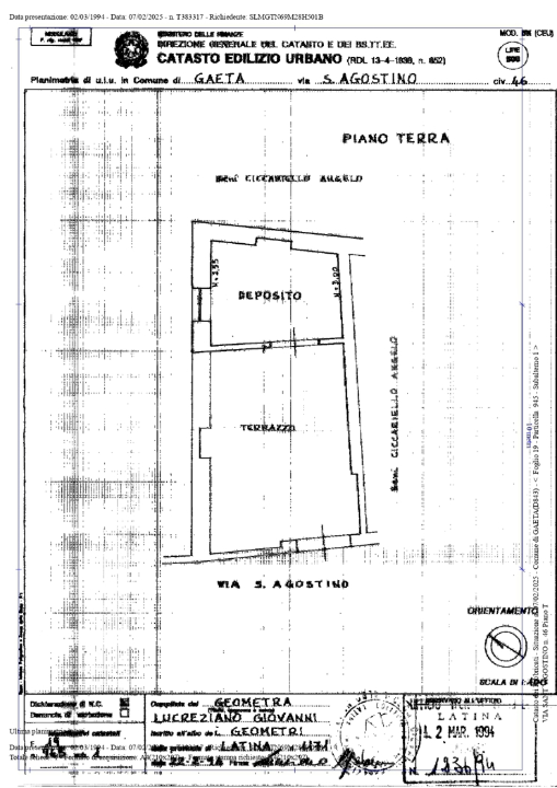 Magazzino - Planimetry 1