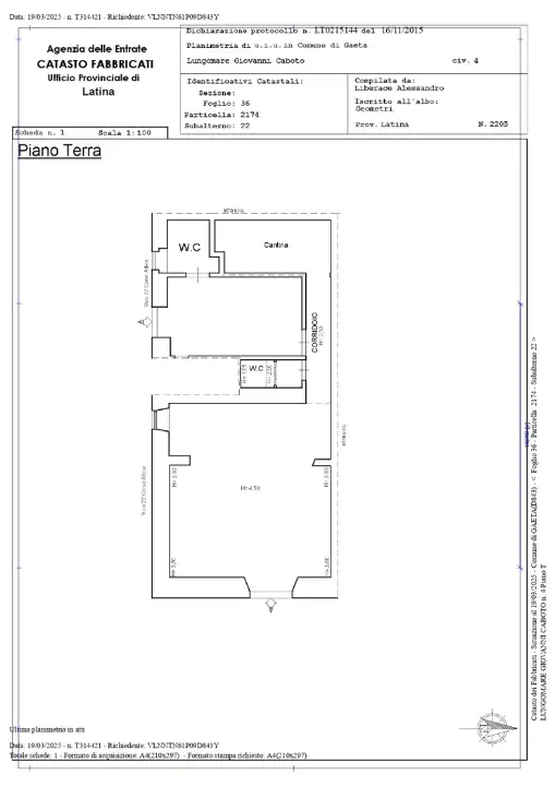 Negozio - Planimetry 1