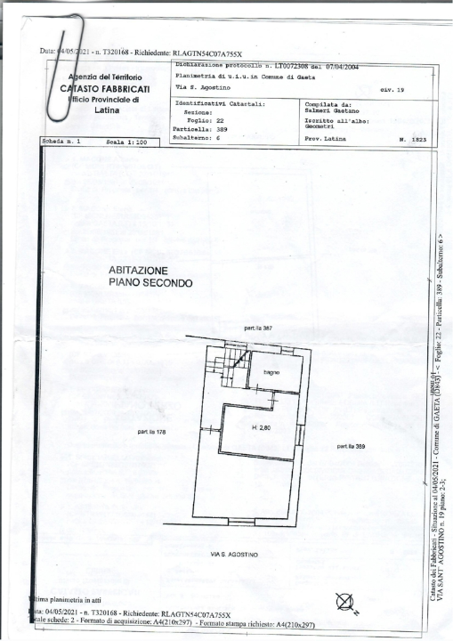 Appartamento - Planimetry 1