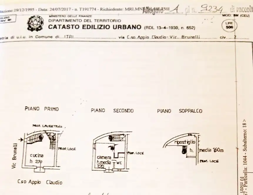 Casa Indipendente - Planimetry 1