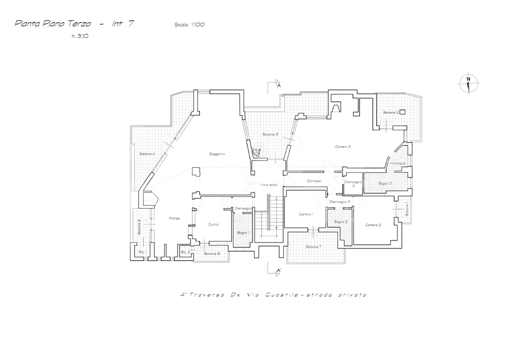 Appartamento - Planimetry 1