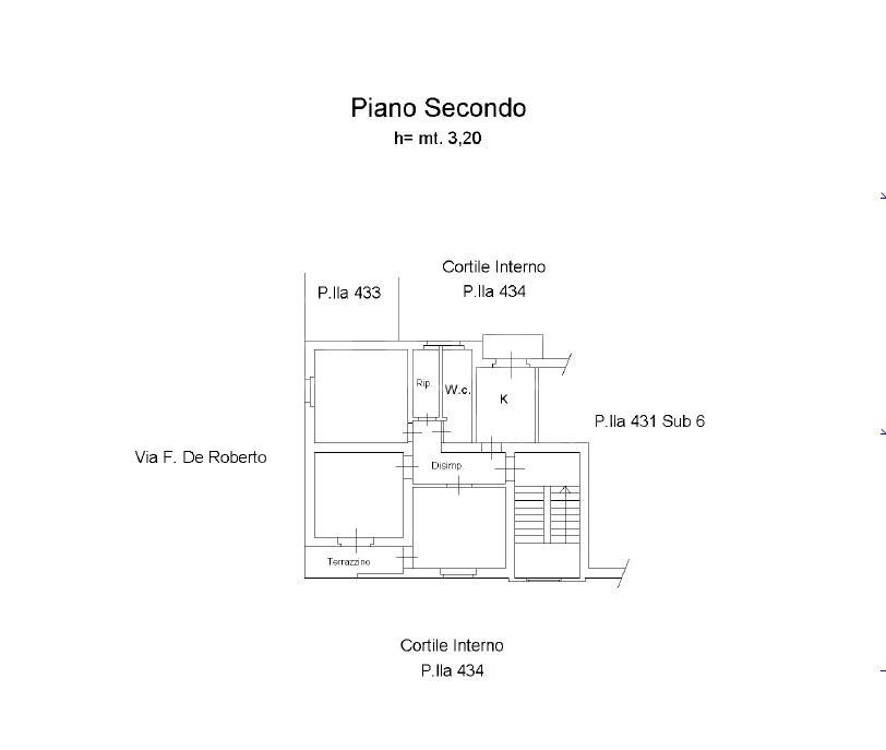 Appartamento - Planimetry 1