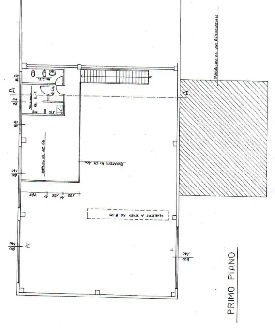 Capannone - Planimetry 2