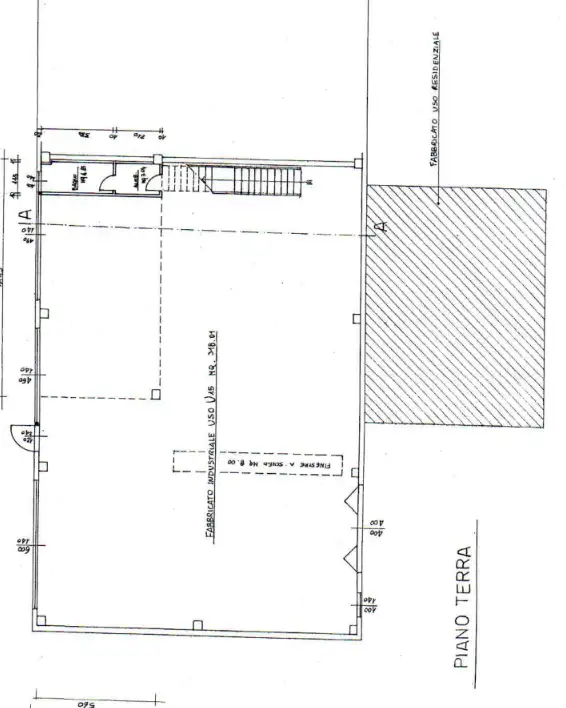 Capannone - Planimetry 1