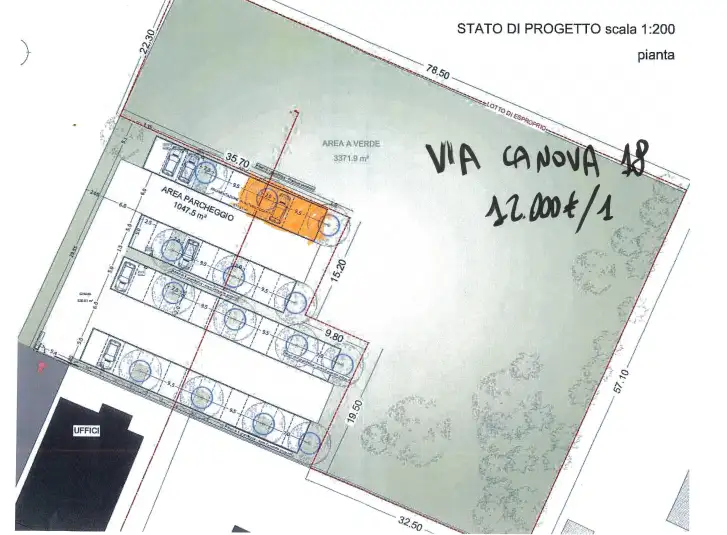 Posto Auto - Planimetry 1
