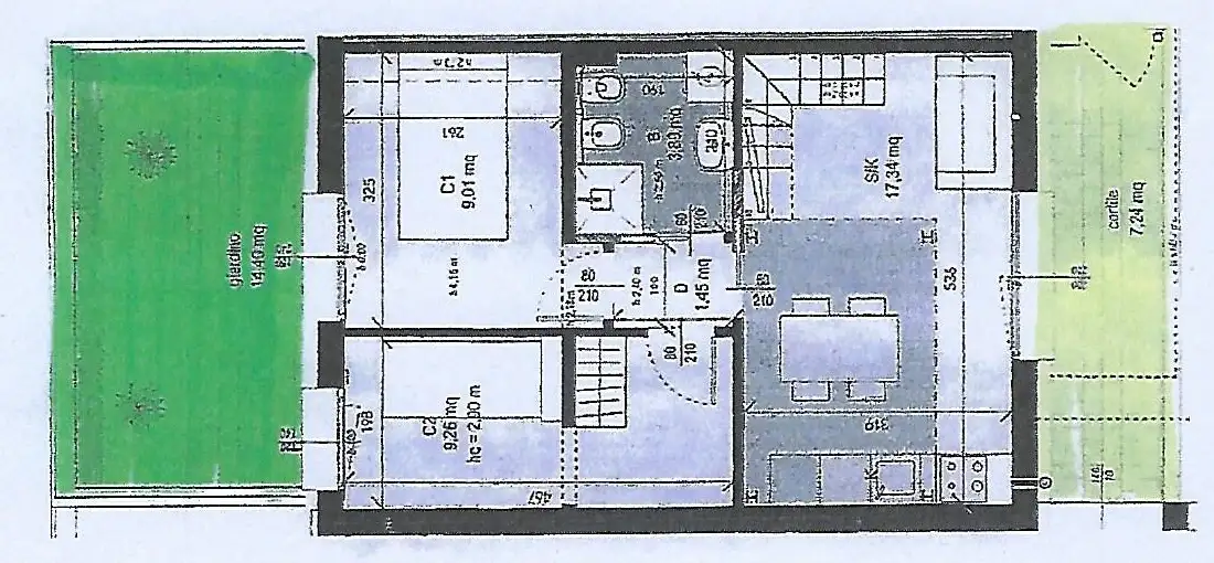 Appartamento - Planimetry 1