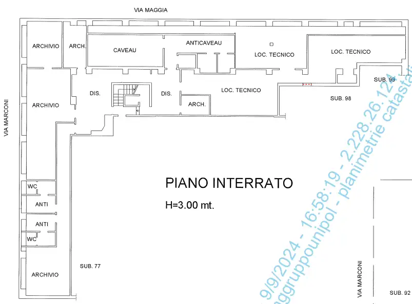 Negozio - Planimetry 2