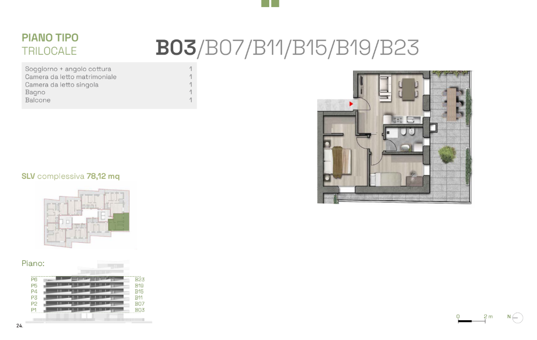 Appartamento - Planimetry 1