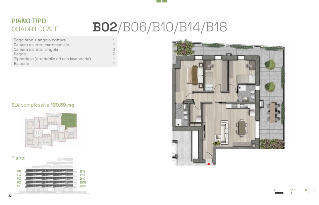 Appartamento - Planimetry 1