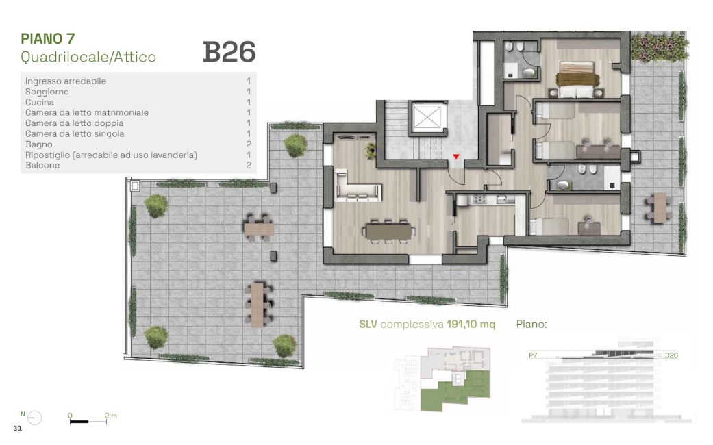 Appartamento - Planimetry 1