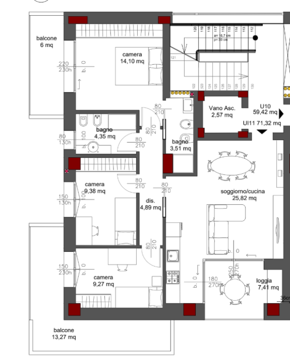 Appartamento - Planimetry 1