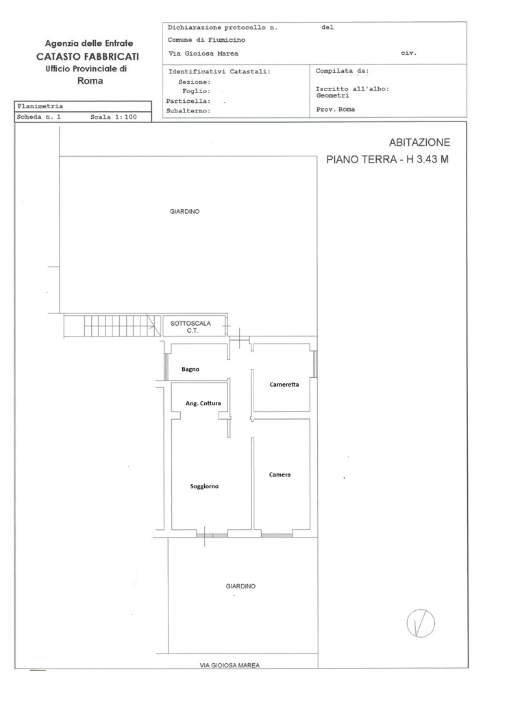 Appartamento - Planimetry 1