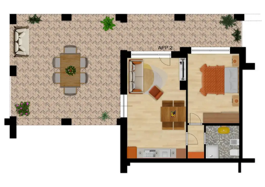 Appartamento - Planimetry 1