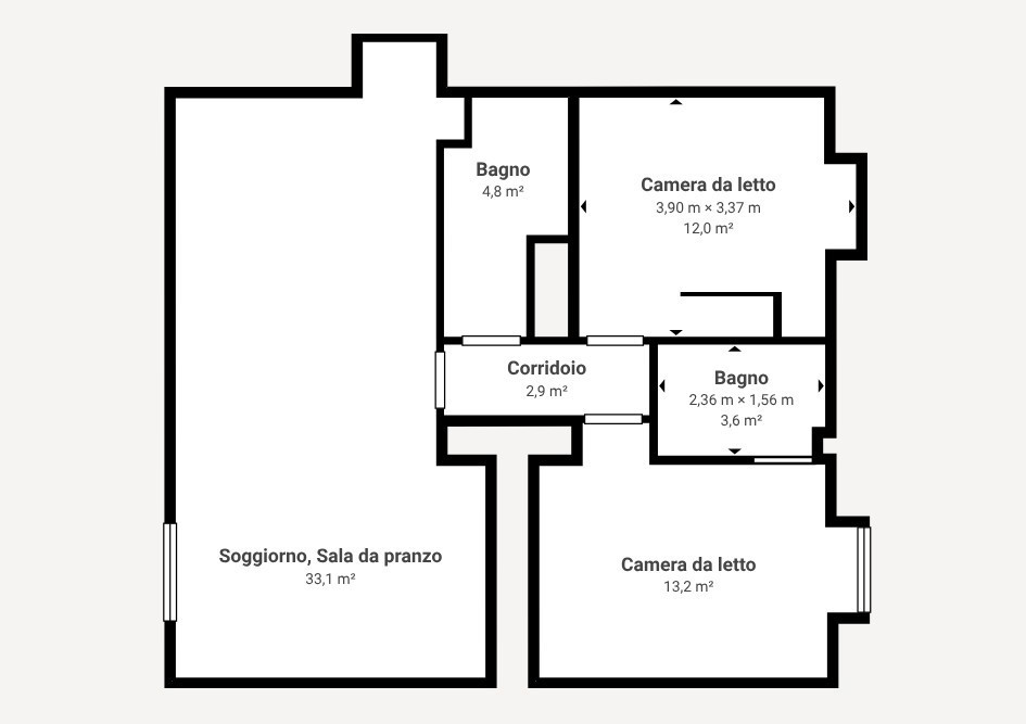 Appartamento - Planimetry 1
