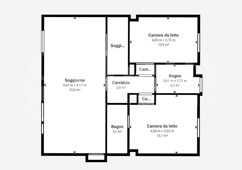 Appartamento - Planimetry 1