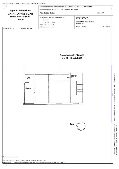 Appartamento - Planimetry 1