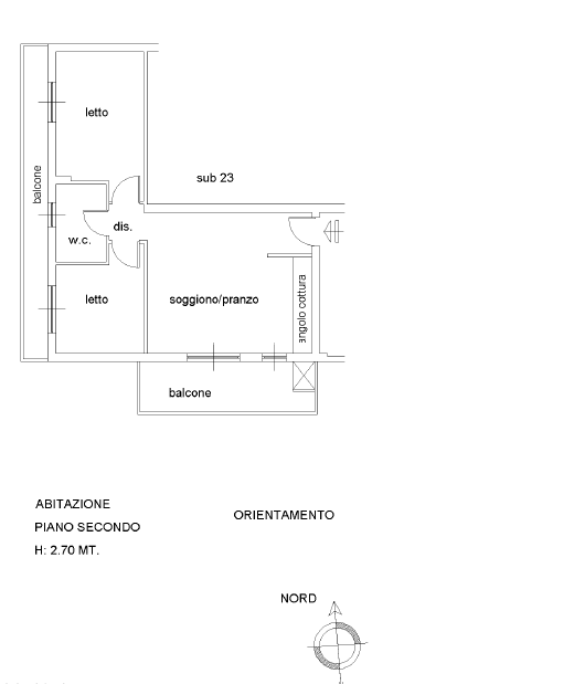 Appartamento - Planimetry 2