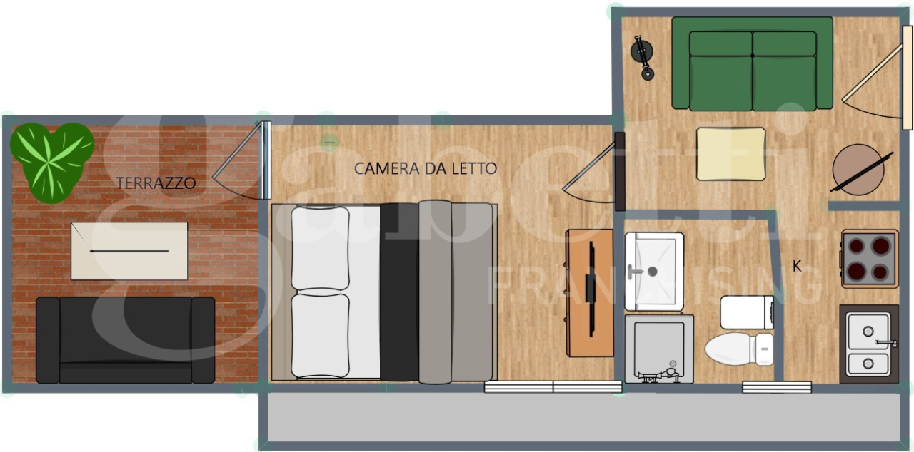 Appartamento - Planimetry 1