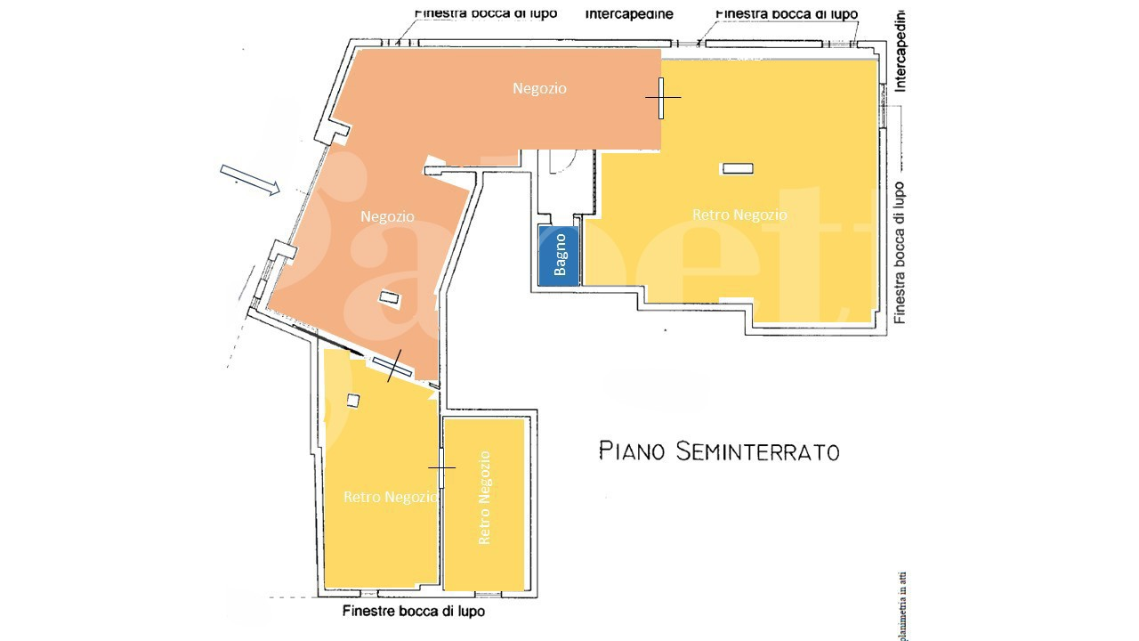 Negozio - Planimetry 1