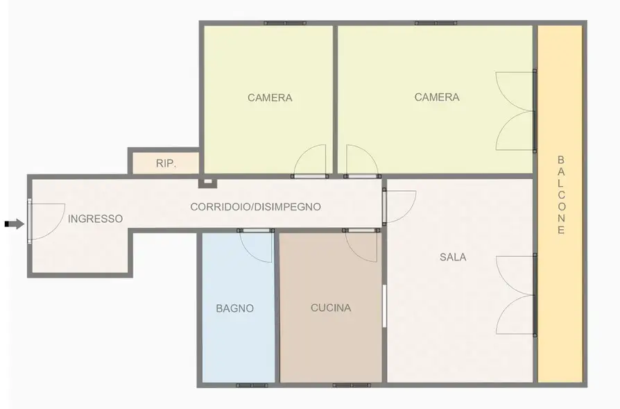 Appartamento - Planimetry 1