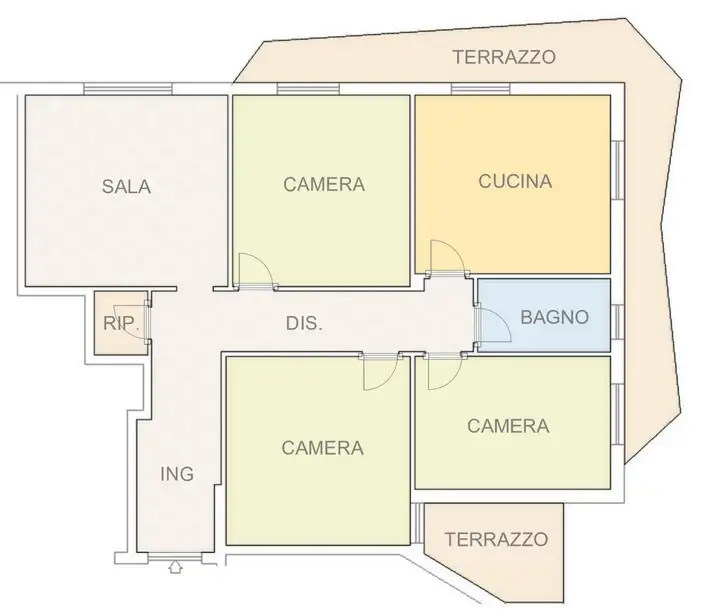 Appartamento - Planimetry 1