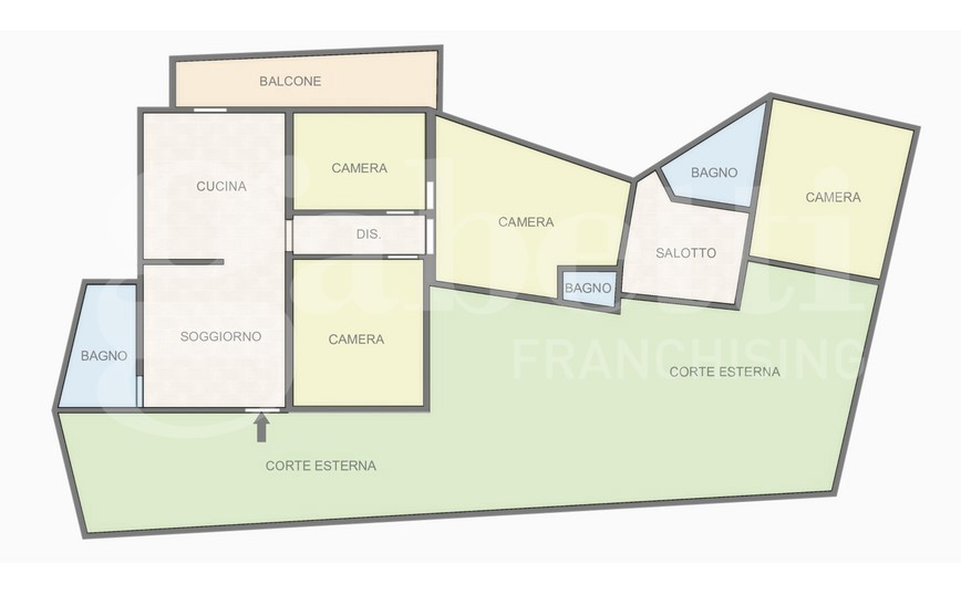 Villa - Planimetry 1