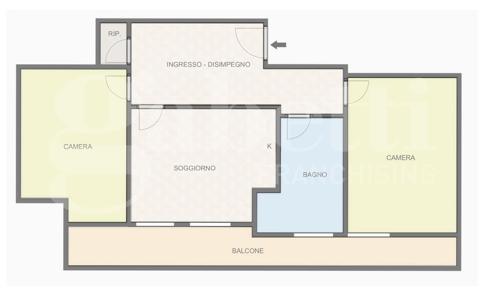 Appartamento - Planimetry 1