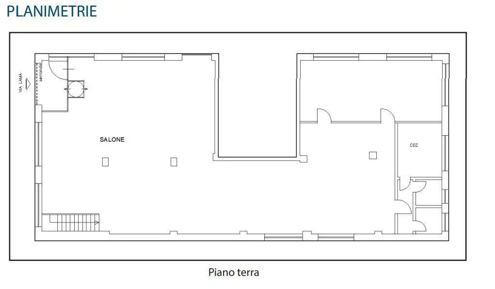 Negozio - Planimetry 1