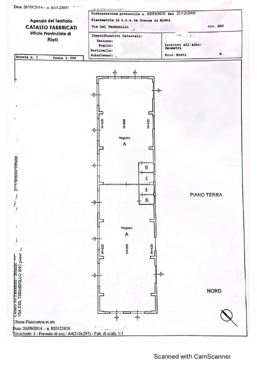 Negozio - Planimetry 2