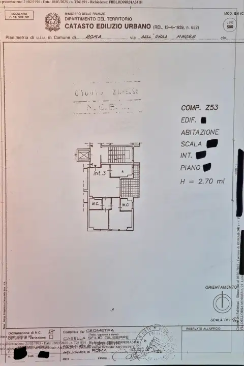 Appartamento - Planimetry 1