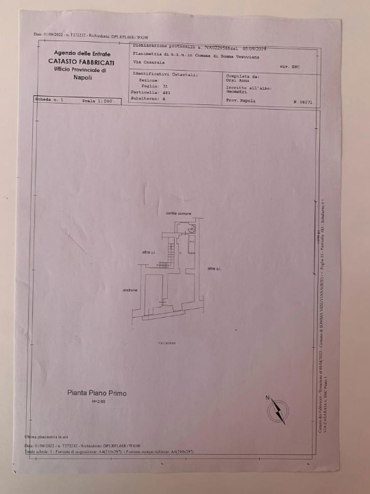 Appartamento - Planimetry 1