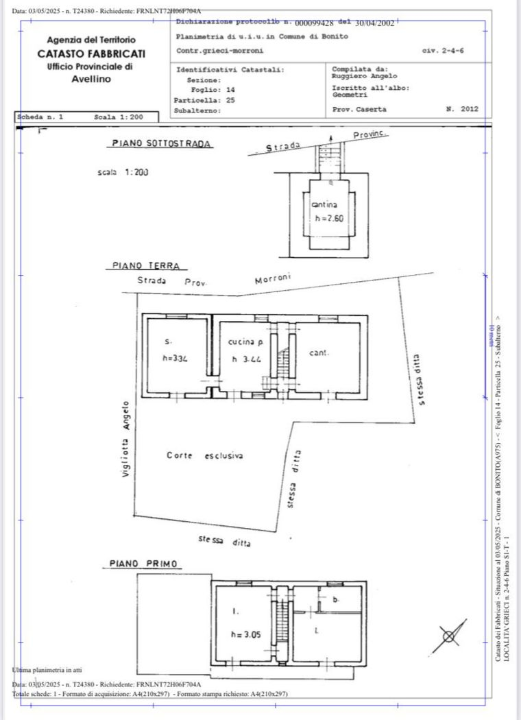 Palazzina - Planimetry 2