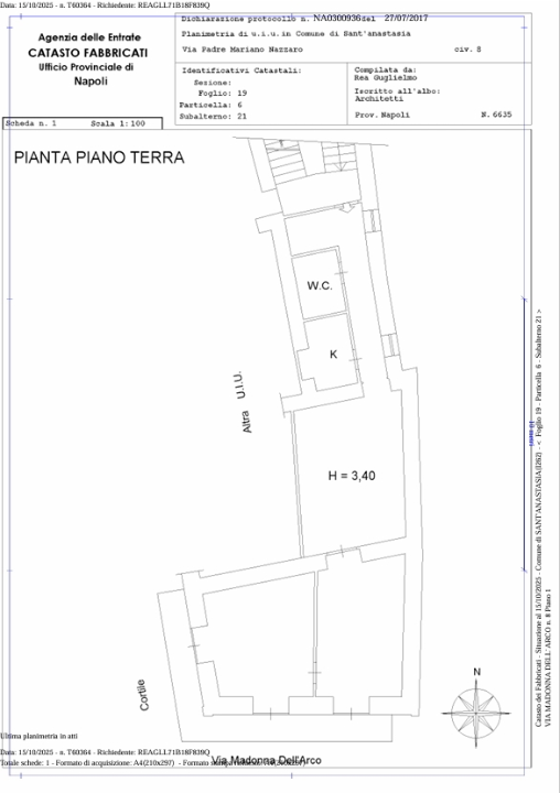 Appartamento - Planimetry 1