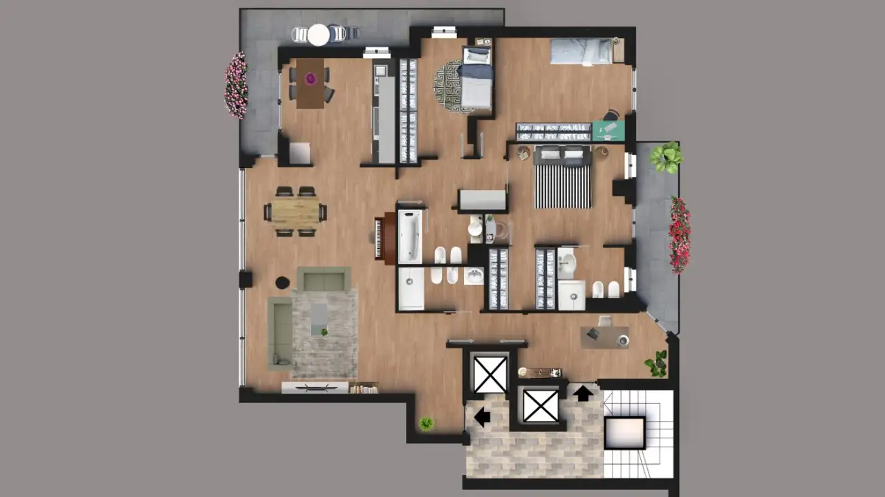 Appartamento - Planimetry 1