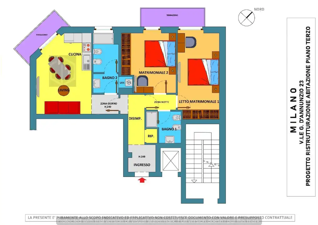 Appartamento - Planimetry 1