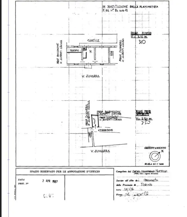 Appartamento - Planimetry 1