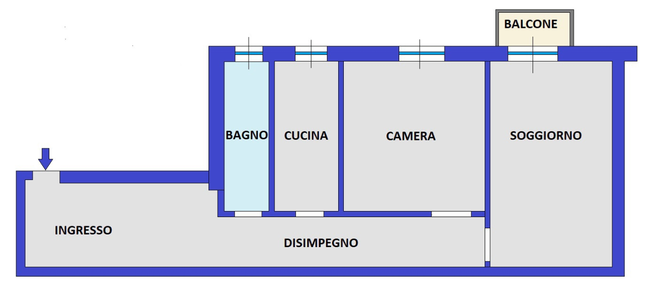 Appartamento - Planimetry 1