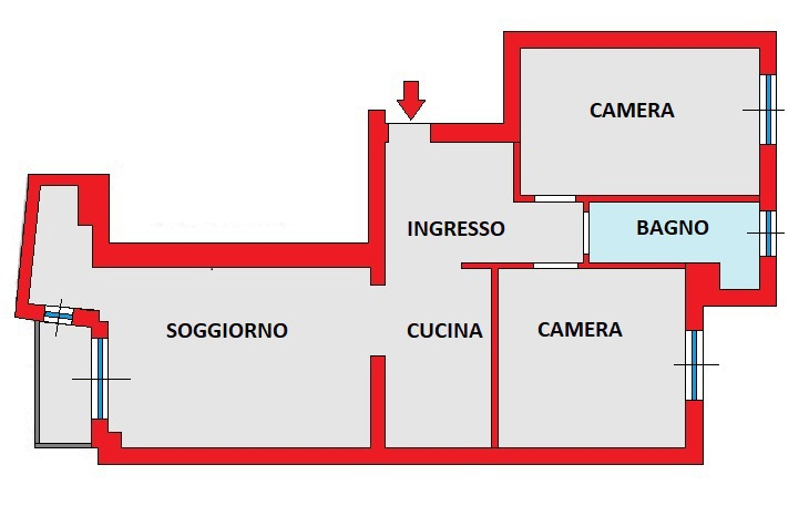 Appartamento - Planimetry 1