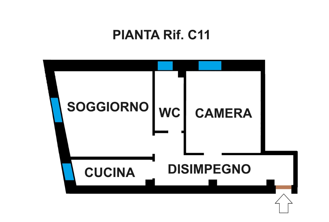 Appartamento - Planimetry 1