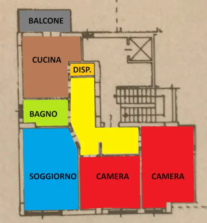 Appartamento - Planimetry 1