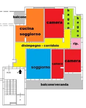 Appartamento - Planimetry 1