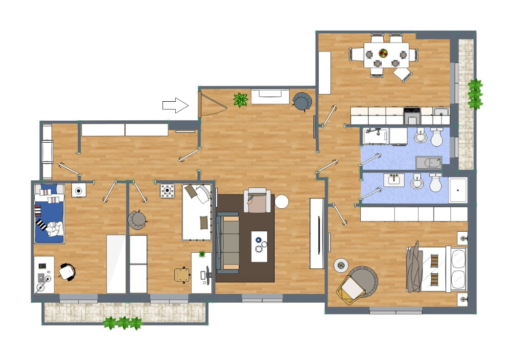 Appartamento - Planimetry 1