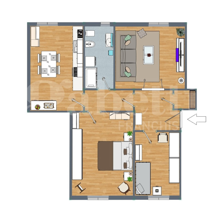 Appartamento - Planimetry 1