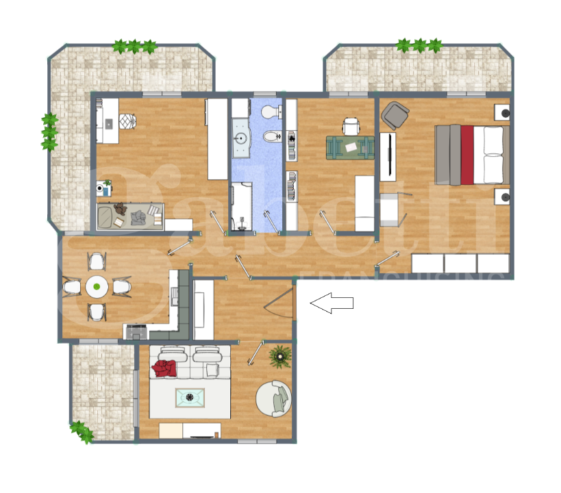Appartamento - Planimetry 1