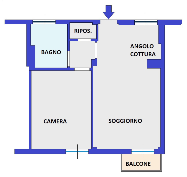 Appartamento - Planimetry 1